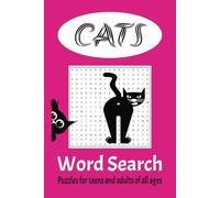 Cats Word Search Book: | 6x9 paperback| Search Cat Breeds, Cat toys, Cat themed words| 55 puzzles for Cat Loves