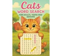 Cats Word Search for Relaxation: Fun and Engaging Cat-Themed Challenges for Adults, Teens, and Seniors