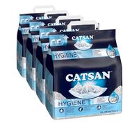 Catsan Hygiene Plus Lettiera per Gatti, 10L (Confezione da 4)