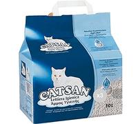 Catsan Set 3 Lettiera Gatti lt 10 igienica Cura degli Animali Domestici, Multicolore, Unica