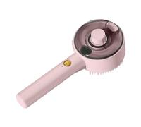 CatSteam Brush for Shedding, CatSteam Brush, Brush for Cats, Best Cat Shedding Brush Dog Grooming Brush with Water Tank for Long Hair (White, Pink)
