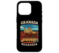 Cattedrale coloniale di Granada Nicaragua Viaggi Souvenir Art Custodia per iPhone 16 Pro