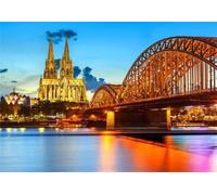 Cattedrale di Colonia Puzzle da 500 pezzi, puzzle per Adulti,500 pezzi Puzzles per Adulti e Bambini, puzzles per Gioco Familiare, Regalo Decorazione Puzzle Intelligente