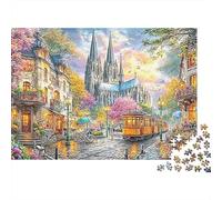 Cattedrale di Colonia Puzzle Sfidanti1000 Pezzi Puzzle Giochi Educativi Classici Puzzle Bella DecorazioneCosmic Creature PuzzleGioco Educativo100% Cartone Riciclato70x50cm/1000pz
