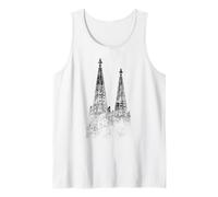 Cattedrale di Colonia Vintage Köln Lover Skyline Cologne Canotta