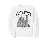 Cattedrale di Firenze Italia Graphic Design Art Souvenir Felpa