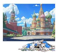 Cattedrale di San Giovanni Puzzle in Legno 1000 Pezzi Adulto Decorazione Interna Unica Per Gioco Familiare Regalo Per Amore E Amico Divertimento Gioco Stress Relief 1000pcs (75x50cm)