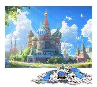 Cattedrale di San Giovanni Puzzle in Legnos Adulto Puzzle 500 Pezzi Per Gioco Familiare Regalo Per Amore E Amico Gioco Education Decorazione Interna Unica Stress Relief 500pcs (52x38cm)