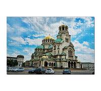 Cattedrale di Santa Alessandro Nevski Sofia Bulgaria Jigsaw Puzzle per adulti 1000 pezzi regalo di viaggio souvenir