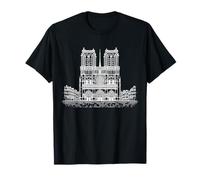 Cattedrale Linia Parigi Maglietta