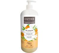 Cattier - Gel doccia senza solfati Profumo Clementine - Fiore di Oranger 1L