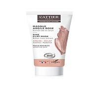 Cattier Mini Maschera Argilla Rosa - Pelle Sensibile - 30 ml - Delicata, Idratante