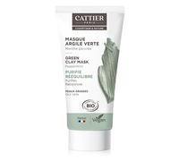 Cattier Mini Maschera - Argilla verde, pelle grassa, 30 ml