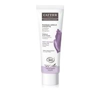 Cattier - Maschera di argilla viola - tutti i tipi di pelle - 100 ml, disintossicante