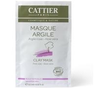 CATTIER PARIS MASCHERA MONODOSE ARGILLA ROSA ALOE VERA BIO 12,5 ML