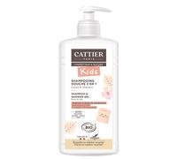 Cattier Paris Shampoo Doccia 2 in 1 Corpo & Capelli Fiore d'Altea 500ml Bambini - Shampoo doccia
