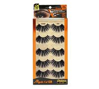 CATTITUDE Ciglia 3D Rich Majestic Cat 25 mm, leggere e riutilizzabili, cruelty-free, 5 paia