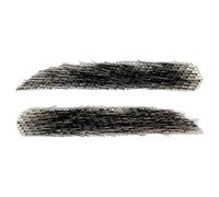 Cattive Sopracciglia Per Gli Uomini, Fatti Di Capelli Veri 1 Paio Di Birre Per Occhi In Pizzo Artificiale - Sopracciglia Riutilizzabili Dei Capelli Fa