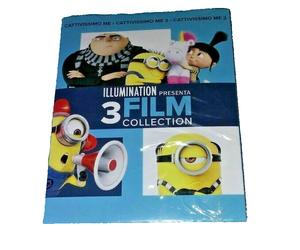 CATTIVISSIMO ME 1, 2, 3 trilogia film collection blu ray