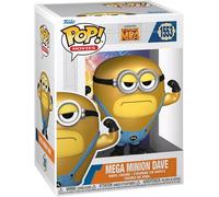 Cattivissimo Me 4 - Mega Minion Dave 9.5cm Pop Vinile Figura Funko 1553