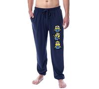 Cattivissimo Me Minions Chibi - Pantaloni pigiama da uomo, Nero , XL