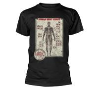 Cattle Decapitation 'Human Meat Chart' (Nero) T-Shirt - NUOVO E UFFICIALE