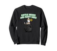Cattle Drives e Puppy Vibes Australian Shepherd Proprietario Felpa