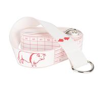 Cattle Tape Measure, Dual - Scale Weight Estimation Tool in kg, Soft PVC Body Measuring Ruler for Bust and Chest, Farm Supplies for Farmers and Veterinarians