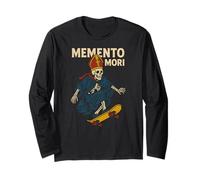 Cattolico Memento Mori Vintage Mens Chirurgia Recupero Maglia a Manica