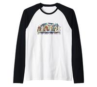 Cattolico Papa Santo Santo Religioso Vaticano Maglia con Maniche Raglan
