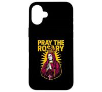 Cattolico Pregare il Rosario Vintage Mens Chirurgia Recuperare Custodia per iPhone 16 Plus