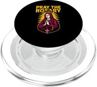 Cattolico Pregare il Rosario Vintage Mens Chirurgia Recuperare PopSockets PopGrip per MagSafe