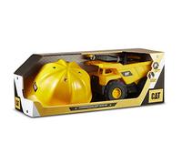 CatToysOfficial | Set di Costruzione per Sabbia | Camion Ribaltabile, Casco, Rastrello | Regalo, Giocattoli per Bambini dai 3 Anni in Su