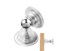 Cattura Alla Porta Di Collisione - Tappo Di Ventosa, Supporto Della Porta Non Seducente | Forte Grip Glass Stop, Blocco Porte Ampie Compatte, Prodotto Di Riduzione Degli Impatti Silenzioso Per