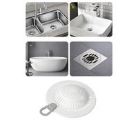 Cattura capelli per scarico vasca da bagno tappo per capelli WC lavabo bagno