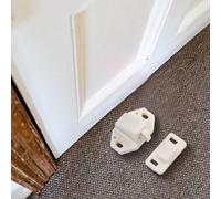 Cattura con rullo a molla 35 mm x mobili 5 pezzi ABS bianco 21 mm hardware armadio corpo rullo armadio 20 mm porta Bulk per il miglioramento della casa X installazione