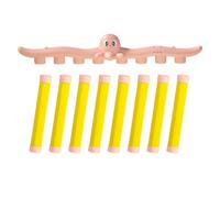CATTURA DI CATTURA SECCHI - SET GIOCHE SCHEDS | Reazione Rapida Del Giocattolo Sensoriale | 17.68x3.03x3.03 Pollici | Reazioni Game Eye Training Toy Toy Migliora La Coordinazione Occhio-occhio