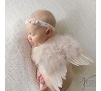 Cattura i preziosi momenti del tuo piccolo angelo con queste adorabili ali d'angelo per bambini, regalo per il Giorno del Ringraziamento, per feste, festa di nascità, decorazioni familiari, regali per