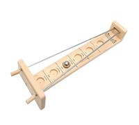 Cattura il gioco Moon, palline di legno, rotolamento a sfere, 12,8x4,53x2,76 pollici bilanciando giocattoli educativi, bambini, oltre 3 anni, divertimento per adulti, sviluppo delle competenze, intrat