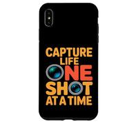 Cattura la vita un colpo alla volta Custodia per iPhone XS Max