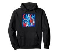 Cattura Le Onde Fun Surfer Felpa con Cappuccio