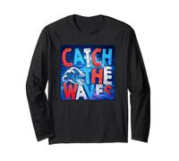 Cattura Le Onde Fun Surfer Maglia a Manica
