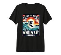 Cattura Le Onde Whitley bay Surf Maglietta Premium