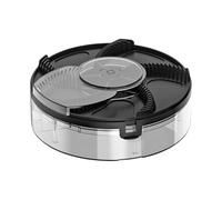 Cattura mosche di sicurezza USB ricaricabile automatico for uso domestico cucina mosche trappola silenziosa rimovibile insetti(B black)