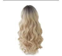 Cattura per capelli 65 cm/25.5'''WIG con parrucche di parrucca sintetica di scoppi lunghe parrucche sintetiche ondulate per donne parrucca bionda parrucche naturali