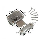 Cattura Porta Con Manopola In Cromo Con Viti Quantità. Confezione Da 48