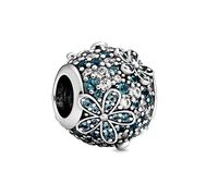 Cattura questo bellissimo accessorio per voi ciondolo charm charm perline perline d'argento Bracciale per donna gioielli A599Trattamento molto attraente