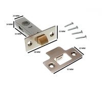 Cattura Serratura A Mortasa Tubolare 63Mm Cp + Kit Di Fissaggio Da 200