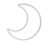 Cattura sogni utilizzando la luna bianca fatta a mano forma unica per acchiappasogni ghirlande Macram forniture artigianali forniture artigianali