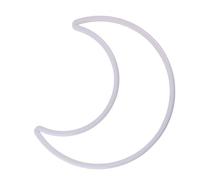 Cattura sogni utilizzando la luna bianca fatta a mano forma unica per acchiappasogni, ghirlande, macramè, forniture artigianali